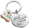 BNQL Portachiavi Ambulanza Regalo EMT Ambulanza Driver Regali Emergenza Infermiera Regalo di Emergenza Tecnico Medico Regali EMT Portachiavi, Portachiavi auto ambulanza, L