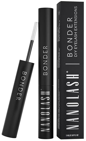 Bonder für cluster wimpern zur DIY Wimpernverlängerung Nanolash 5ml - Bonder zur Falsche Wimpern zur DIY Wimpernverlängerung (TRANSPARENT)