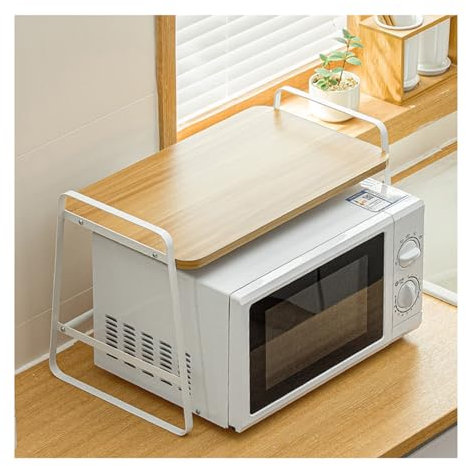kitchen countertop organizer, Microwave stand,Multi-purpose Rack Microwave Oven Standing Baker's Kitchen Countertop and Under-Sink Organizers Shelf Storage Rack to Save Space for Pantry, Kit