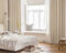 Homxi Lichtdichte Vorhänge Gardinen 2er Set,2 x 102W x 183H cm,Vorhang Wohnzimmer Modern Beige Einfarbig Vorhang Ösenringe