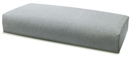 JOERRES Adjustable Organic Buckwheat Pillow for Neck Pain Relief | Natural Cooling Cervical Support Bed Pillow for Side & Back Sleepers with Night Sweats (21x8x4) (qianniao Grey)