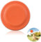 1 Stück Robustes Hundefrisbee, Hundespielzeug Frisbee, Kauspielzeug, Sommer Pet Training, Robustes Interaktives Hundespielzeug für Land und Wasser, 18,5 cm Durchmesser, für Mittel und kleine Hunde