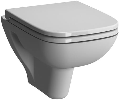 S20 Wand-WC Tiefspüler mit Spülrand mit S20 Universal-WC-Sitz mit Absenkautomatik (SET)
