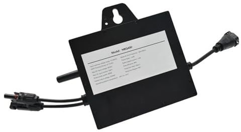 EVBELGBPZ Micro-onduleur Solaire 400 W 20-60 V, entrée AC 110 V 220 V