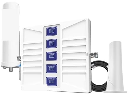 Amplificador De Señal Banda LTE 5G 800 900 1800 2100 2600 700 850 1900 2G 3G R Kit Repetidor Celular Cobertura más amplia(B28 B5 B2 B4 B7)