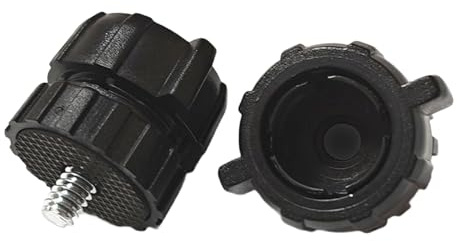 Camera Mount Adapters 17mm Head to 1 / 4inch Screw for Tripods Lightweight Installation Metal Mount Adapters