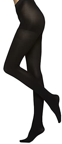 Vogue Comfort Shaper 60 Den - Blickdichte Figurformende Strumpfhose Matt für Damen, Schwarz Gr. 36-40