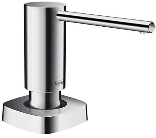 hansgrohe A71 Distributeur de liquide vaisselle, rosace SoftCube, chromé, 40468000