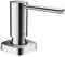 hansgrohe A71 Distributeur de liquide vaisselle, rosace SoftCube, chromé, 40468000