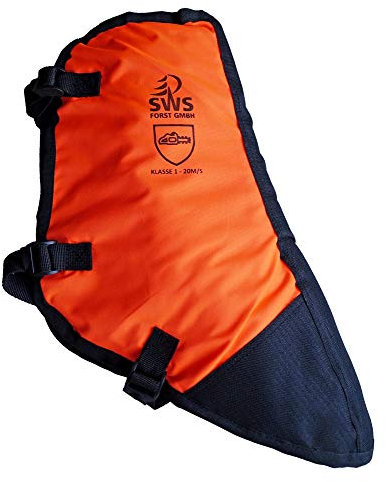 SWS Forst 1 Paar Schnittschutz Gamaschen Schuhüberzieher Einheitsgröße praktisch und leicht und sicher in der Handhabung