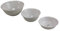 Table Roc Opal-Glas Schüssel-Set 'Trianon' 3-tlg (24/18/16 cm), Mikrowellenfest, Spülmaschinenfest, Langjährige Nachkaufgarantie