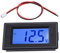 4V to 30V Two Wire LCD Display Voltmeter Digital Voltage Power Tester Power Line Volt Test Monitor Gauge Meter with Blue Screen Backlight for Household Plug into Outlet to Measure Voltage