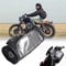 Motorrad Satteltaschen Lenker Tasche, Motorrad Lenkertasche Reißfest Wasserdicht Motorrad Aufbewahrungstasche, Große Kapazität Motorradlenker Tasche Mit Schultergurt Und Handy Touchscreen, Schwarz