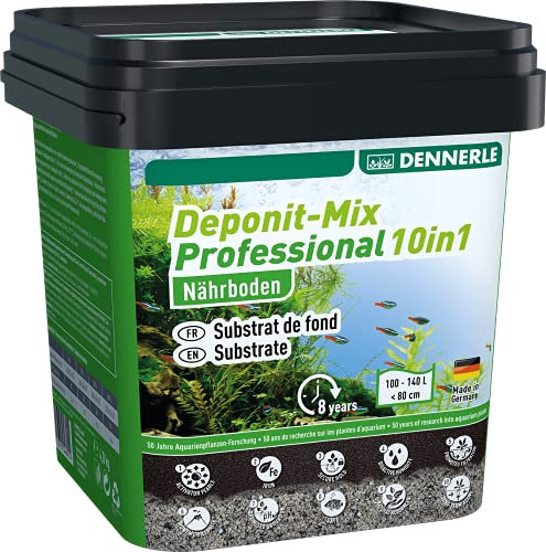 Dennerle Deponit-Mix Professional 10in1-4,8 kg Multi-Mineral Nährboden für Aquarien