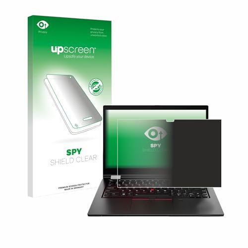 upscreen Anti-Spy Blickschutzfolie für Lenovo ThinkPad L13 Yoga Gen 2 Made in Germany, Privacy Displayschutz-Folie [Sichtschutz, Blaulichtfilter]