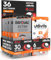 36 Hearing Aid Batteries Size 13 (Orange) PR48 Zinc-Air with Sound Fusion Technology - 36 Batteries: 30 Rayovac + 6 Udivita