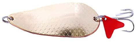 Luojuny Angelköder, rostfrei, professionell, trinkbar, Metall, Blutegel, Angelausrüstung, Angelzubehör, B