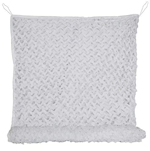 Tongcamo 150D Camo Filet de Chasse pour la Chasse, Le Soleil, la décoration, la clôture, la fête (Snow Camo, 1x2M(3.3X6.5FT))