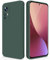 GiiYoon Hülle Kompatibel mit Xiaomi 12 /Xiaomi 12X /Xiaomi 12S, Hochwertiges Liquid Silicone Case, Rundumschutz Handyhülle, Kratzfestes Weiches Mikrofaserfutter- grün