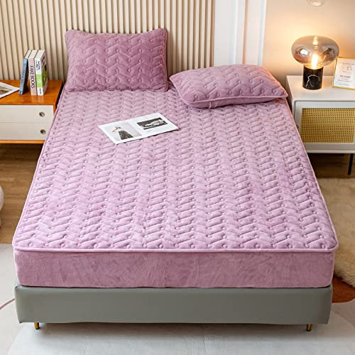 JIANINGHOME Extratiefes Doppelbett Einzelbett 100% gebürstete Mikrofaser, sehr weich, seidig glatt und knitterfrei,Decken halten warm,200x220+25cm