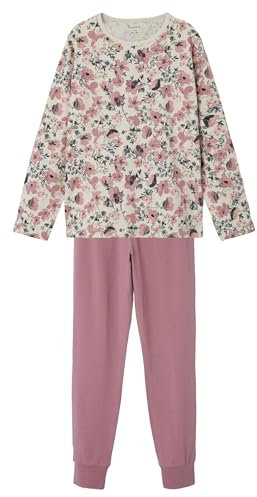 NAME IT Female Nkfnightset Nostalgia Flower Noos Foot, Roses Nostalgiques., 146/152 Cm EU