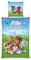 Herding Bettwäsche-Set, Paw Patrol, Kopfkissenbezug 80 x 80 cm mit Reißverschluss und Wende-Motiv, Bettbezug 135 x 200 cm, Mit Reißverschluss, Leuchtet im Dunkeln, 100% Baumwolle/Renforcé