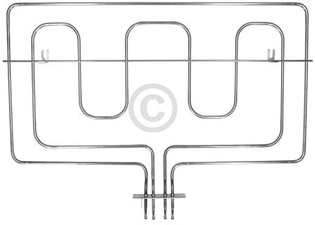 LUTH Premium Profi Parts Chauffage Chaleur supérieure Gril 1200W+1700W compatible avec Smeg 806891213 pour four