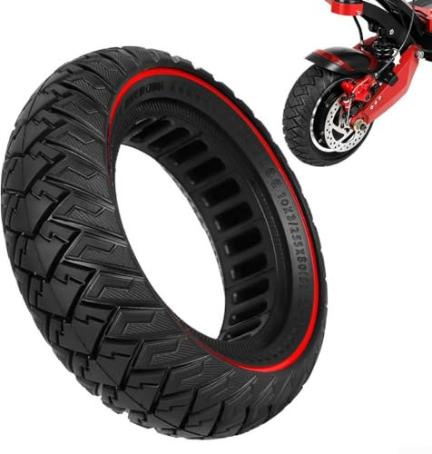 10 Zoll 80/65-6 Solid Tires 3.0 255x80 Ersatzräder für Zero für KUGOO Elektroroller (Reifen)