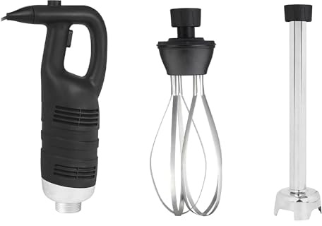 GGM Gastro | STMA85N#MSA50#RBA25 | Stabmixer inkl. Mixstab 500mm & Rührbesen - 850 Watt - 1 Geschwindigkeitsstufe