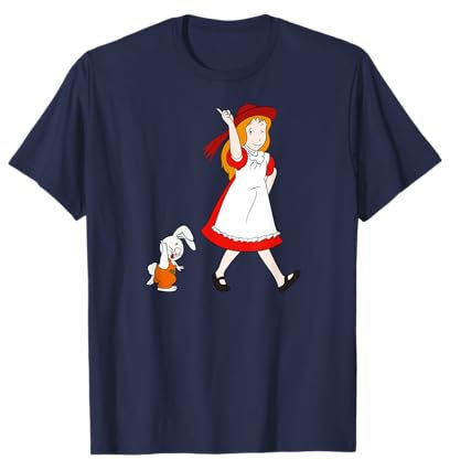Alice im Wunderland weißer Hase Kaninchen TV Serie T-Shirt