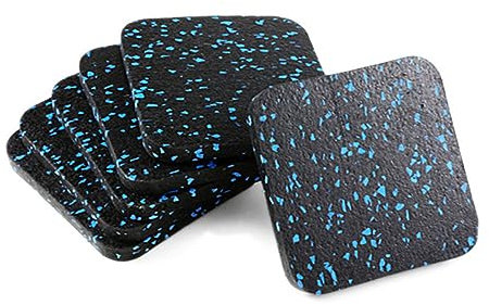 POPETPOP 4pcs Vibration Isolation Pads for Treadmill Running Equipment Mat Vibration Pad