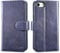 LENSUN Echtleder Hülle für iPhone SE2020,SE 2022 5G Handyhülle [Echtes Leder][Magnetverschluss] [Kartenfach] Handytasche Lederhülle für iPhone 7/iPhone 8- Vintage Blau