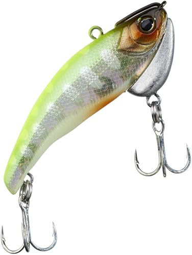 Illex Tricoroll Vib Wobbler Chartreuse Back Yamame 5cm