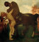 PTLYE Berühmt Painting Leinwandbild Wandbild Kunstdruck Zentaur und Nymphe von Von Stuck Bild Druck Auf Leinwand für Flurdekoration 60x90cm