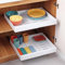 FUNYKICH Teleskopschublade, Ausziehbarer Schrank Organizer mit 6 Schrauben, Verstellbare Breite 32-52cm, Kein Bohren und Nageln Erforderlich, Ausziehbare Schublade für Küche, Wohnzimmer, Badezimmer