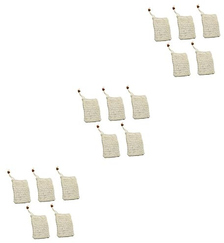 Healeved 15stücke Teiliges Seifenbeutel Mit Kordelzug Peeling-säckchen Für Festen Duschgel Und Haarseife Exfolierende Seifentaschen Für Sanfte Hautpflege Schnelles Trocknen Und