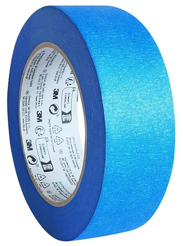 3M 2090 Ruban de masquage universel pour peintre - Qualité professionnelle - Pour des bords de couleur propres - Rouleau de 50 m - Largeur au choix - 36 mm