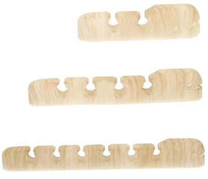 Artibetter 3 Stück-pack Selbstklebender Kabelhalter aus Silikon Starke Haftung für Schreibtisch und Zuhause Gelb