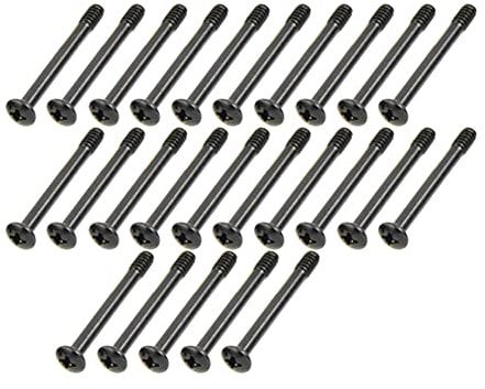 Sirxlevcy 25Pcs 6-32x30mm Cooler Radiator Water Screw Cooling Fan DIY Computer Screw for PC Case Video Card