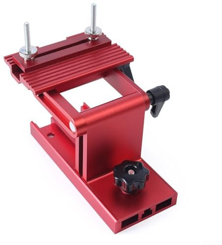 Jonikuper Schärfvorrichtung, solides Aluminium, verstellbares Werkzeug für 1,6 cm Schleifmaschinen und Bandschleifer für Klingen, Drehwerkzeuge, Meißel