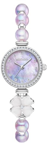 Montre élégante à quartz analogique pour femme - Or rose