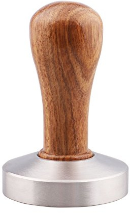 omgogo Edelstahl Kaffee Tamper 49 mm Barista Espresso Boden Coffee Bean Presse...