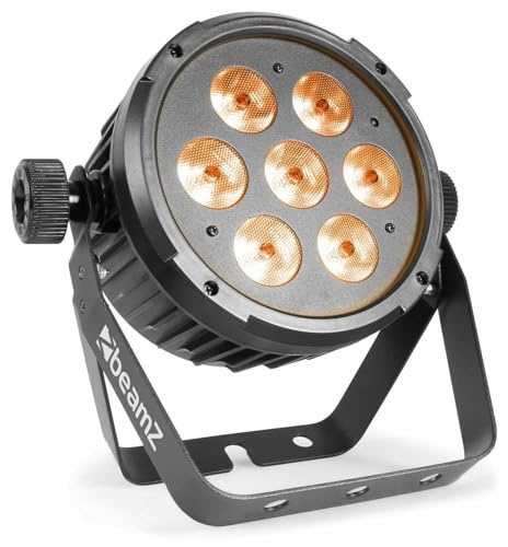 BeamZ BT280 Flatpar mit 7 x 10 Watt RGBWUV LED´s incl. Fernbedienung