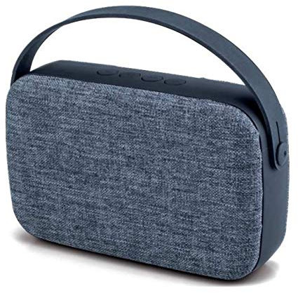 Daewoo DBT-302G Altavoz Bluetooh Tela, Color Gris, Pequeño
