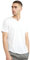 DANISH ENDURANCE Camiseta de Algodón Orgánico para Hombre de Manga Corta, Cuello Redondo o en V…, Cuello en Pico - Blanco, M