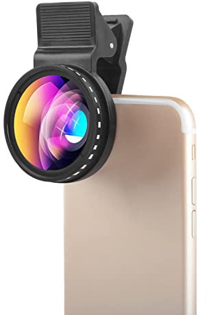 Bindpo ND2400 Neutralfilter 37 mm Einstellbarer aufsteckbarer Handykameraobjektivfilter für Telefone verschiedener Marken