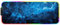 DORRISO RGB Tappetino per Mouse Gaming Grande XL 800x300x3 mm Mouse Pad 12 LED Effetti Luce Superficie Liscio Computer PC e Laptop Tappetino per Mouse Blu