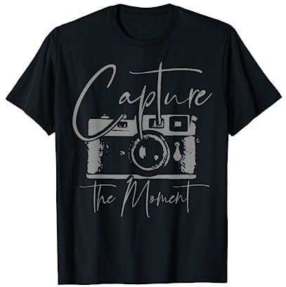 Fotograf Geschenk Vintage Kamera Fotografie T-Shirt