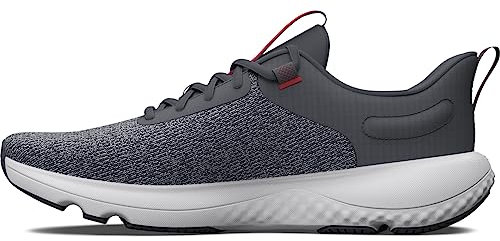 Under Armour Charged Revitalize Crosstrainer für Herren, (100) Pitch Grau/Pitch Grau/Rot, 40 EU