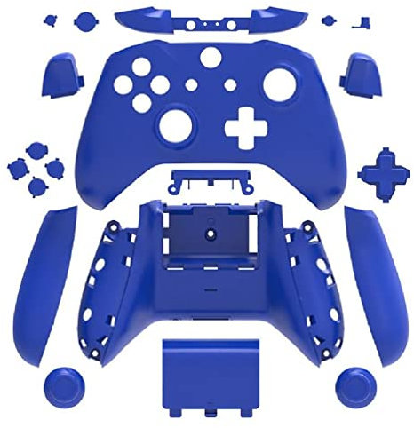 UNFAIRZQ Matt für Gehäuse Gehäuse Full für Shell Set Frontplatten + ABXY Tasten Stoßstangen Ersatzteile für XB One S Slim Controll Manette PC